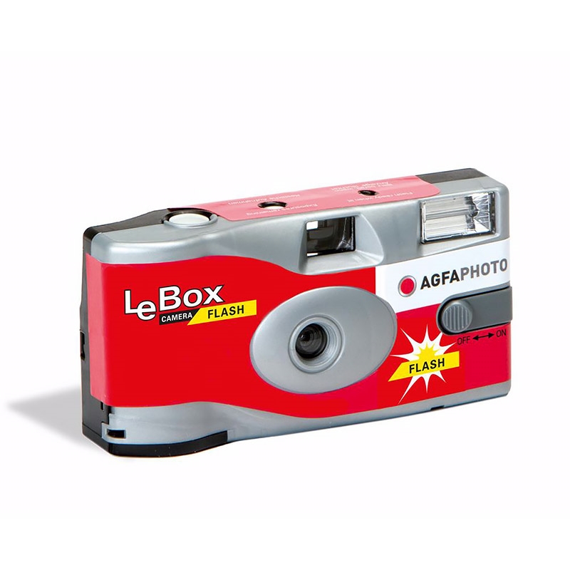 AgfaPhoto LeBox 400 27 Flash Engångskamera 
