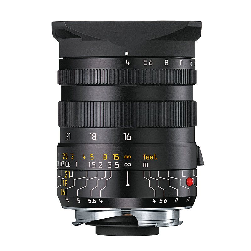Leica M 16-18-21/4 Tri-Elmar ASPH. Svart (11626), Leica