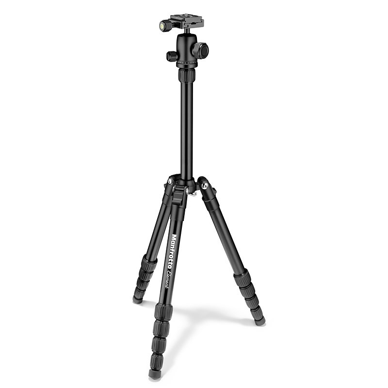 Manfrotto Element Liten Aluminium Svart (MKELES5BK-BH) 