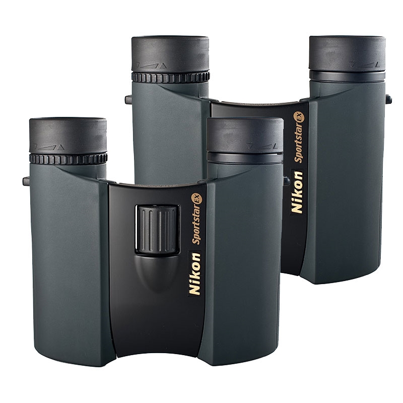 Nikon 8x25 Sportstar EX Svart 2-Pack