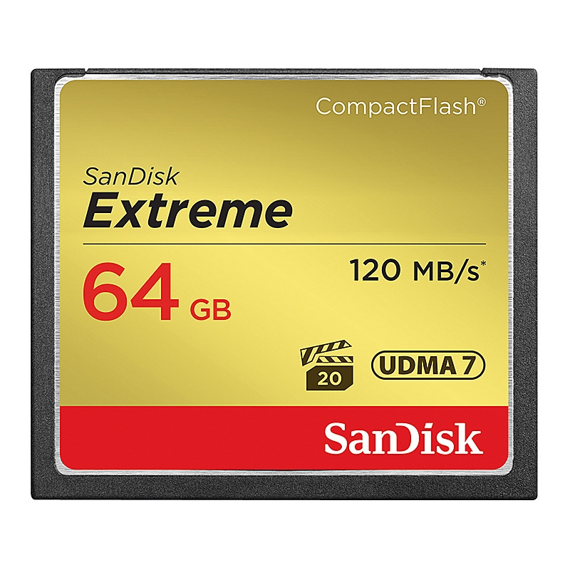 SanDisk CF Extreme 64GB 120MB/s UDMA7