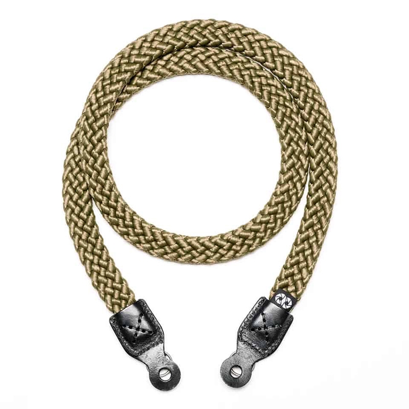 0168007538-cooph-braid-camera-strap-military-green-125cm