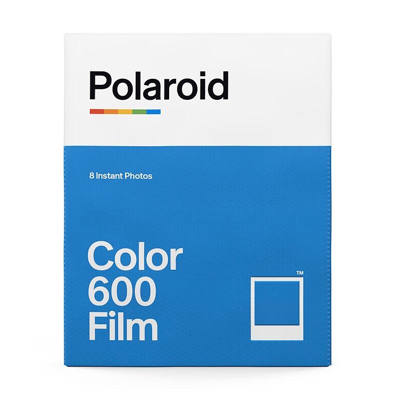 Polaroid Color Film For 600 White Frame