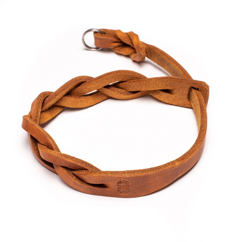 Cooph One Piece Leather Hand Strap Cognac Gofoto Se