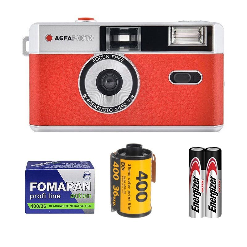 AgfaPhoto Analog 35mm Startkit Röd