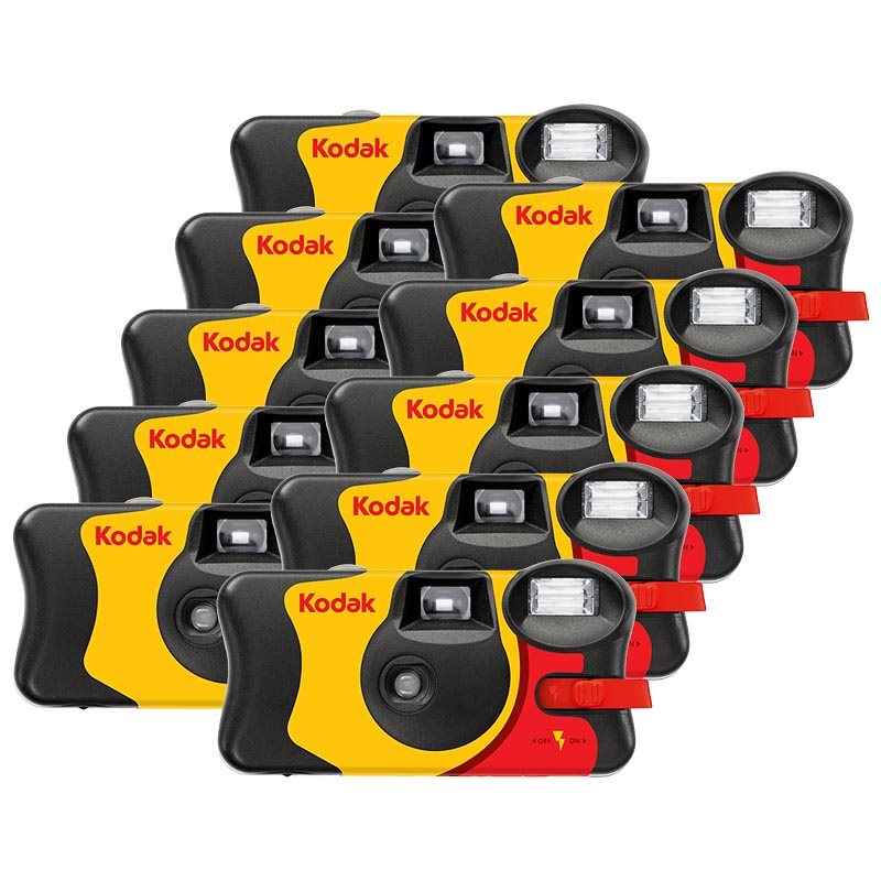 Kodak Engångskamera Fun Saver Otuc 27E Festpaket 10-pack