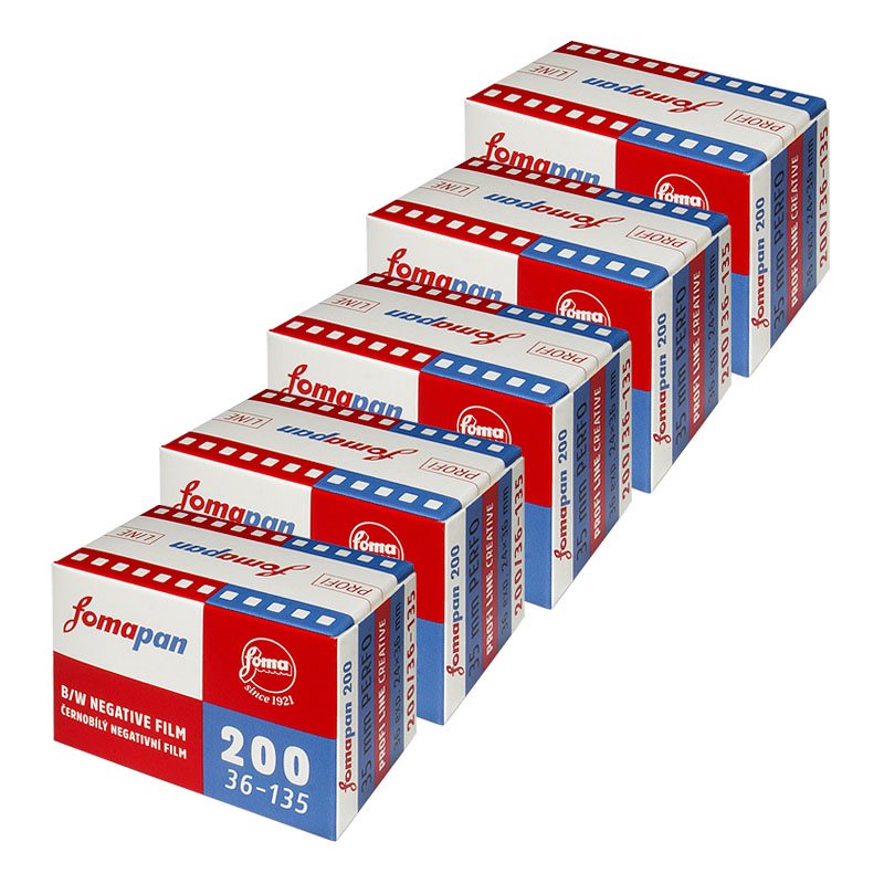 Fomapan 200 135-36 Retro Edition 5-pack