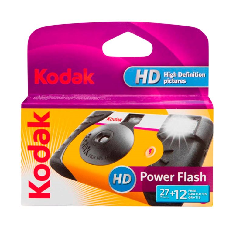 Kodak Engngskamera Power Flash 27+12, Kodak