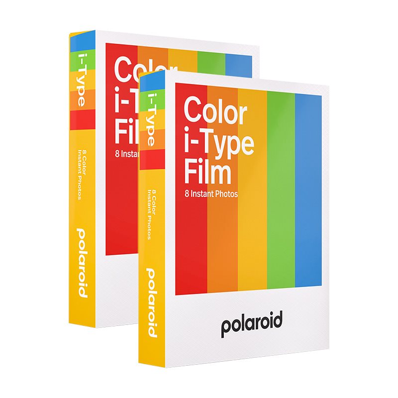 Polaroid Color Film For I-Type White Frame 2-Pack