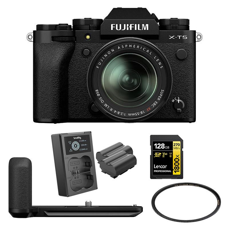 Fujifilm X-T5 Svart + 16-50/2,8-4,8 Paket, Fujifilm