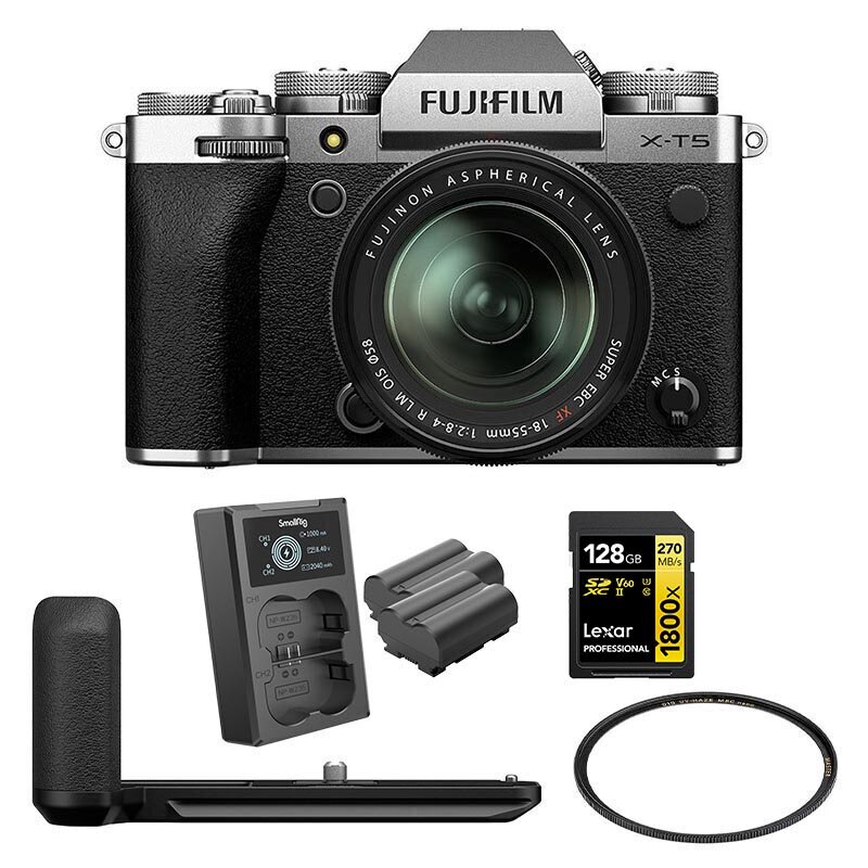 Fujifilm X-T5 Silver + 16-50/2,8-4,8 Paket, Fujifilm