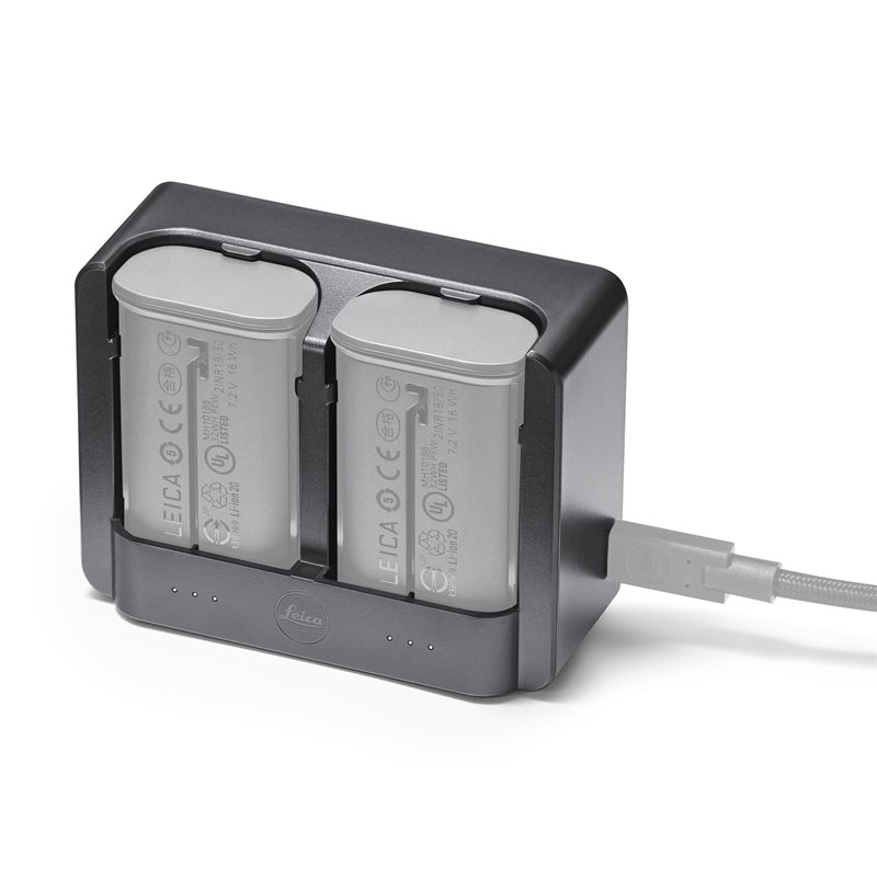 Leica USB-C Dubbelladdare BC-SCL6 (16059), leica
