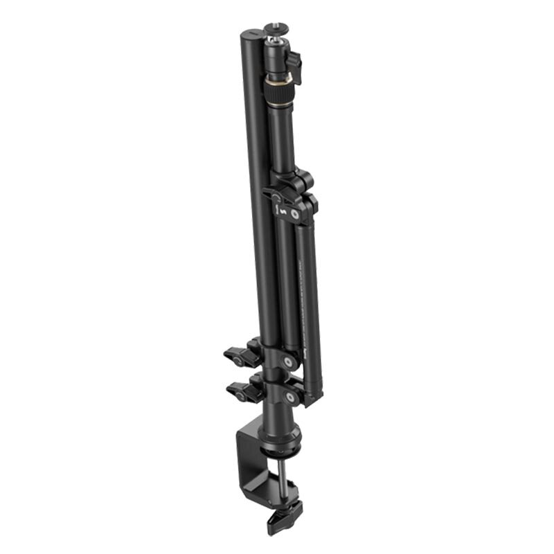 SMALLRIG Live Desktop Camera Bracket, Overhead Camera Desk Mount Stand with Flexible Detachable Arm with 360° Ball Head, Tabletop C Clamp for Photography Videography Live Stream - 4456 SMALLRIG Live Desktop Camera Bracket, Overhead Camera Desk Mount Stand with Flexible Detachable Arm with 360° Ball Head, Tabletop C Clamp for Photography Videography Live Stream - 4456