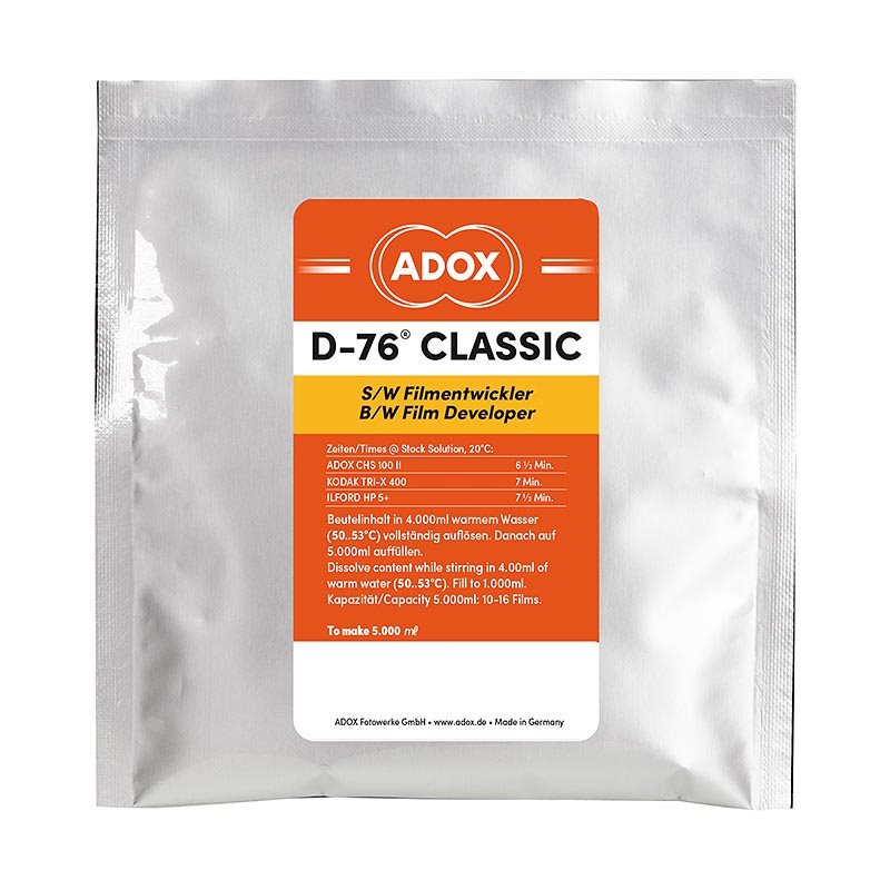 Adox D-76 Film Developer Classic (Mix to 5000ml)