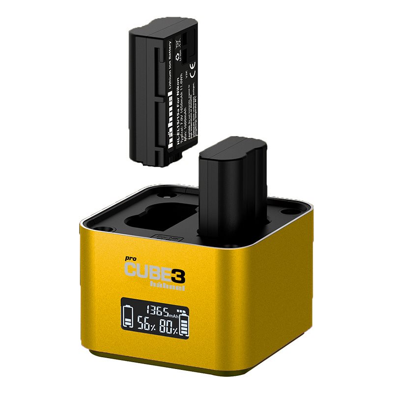 Hhnel Procube 3 Twin Charger Nikon EN-EL14 | EN-EL15 | EN-EL25, Hhnel