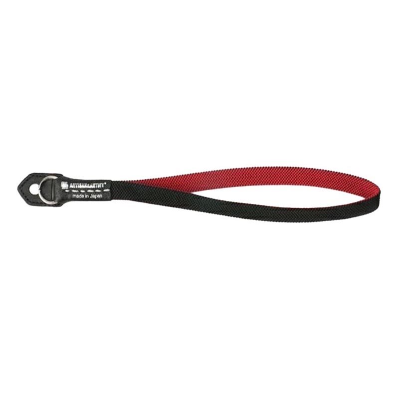 Artisan & Artist Silk Camera Hand Strap, Black/Red (Acam 313N)