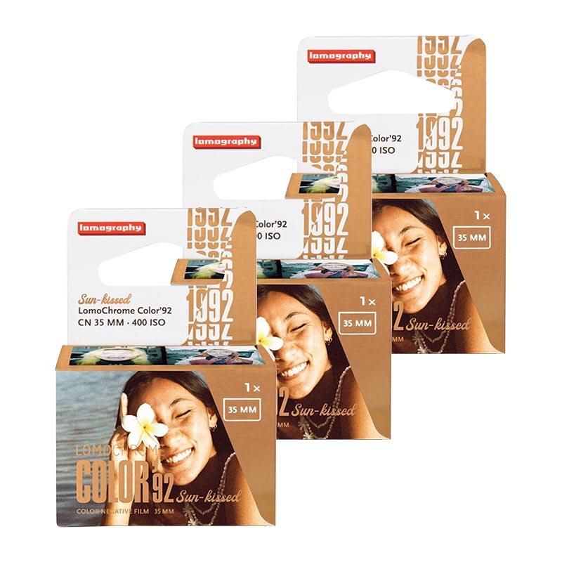 Lomography LC Color 92 Sun-Kissed 400 135-36 3-Pack