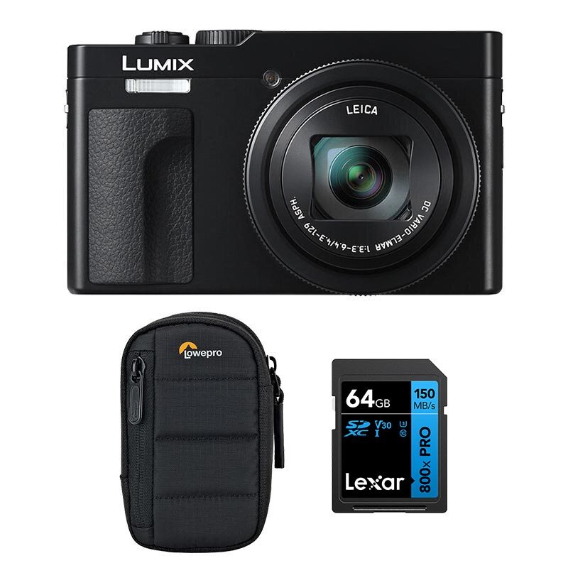 Panasonic Lumix TZ99 Svart Paket