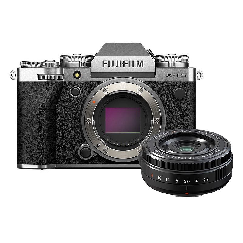 Fujifilm X-T5 + 27/2,8 R WR Silver