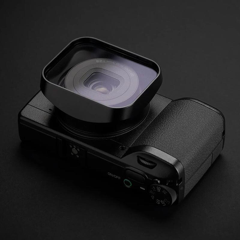 Squarehood Ricoh GR Glass for GR IV (Clear), Squarehood