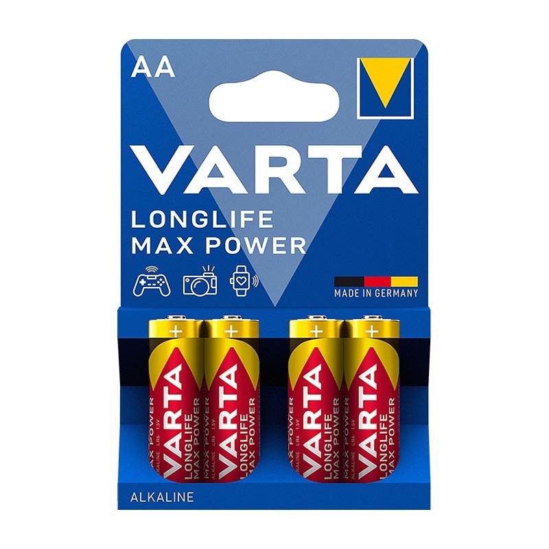 Varta Longlife Max Power AA 4-pack