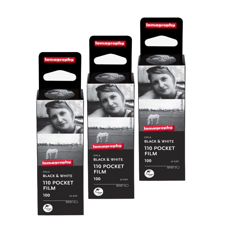 B&W 100 110-Film 3-pack
