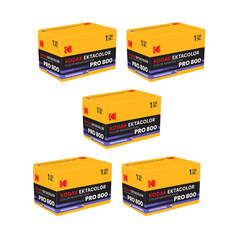 Kodak Ektacolor Pro 800 135-36 5-Pack