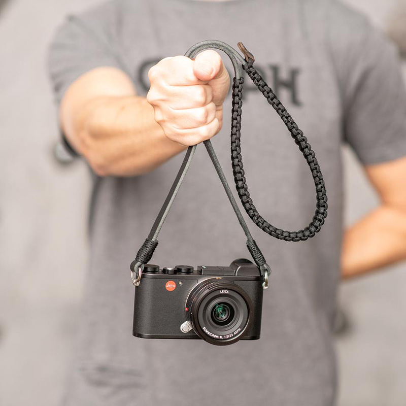 LEICA ライカ パラコードストラップ ブラック 100cm 18893 パラコード ストラップ BLACK【tokyo grapher】 Leica paracord strap