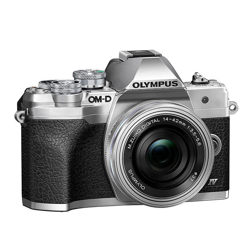 Olympus OM-D E-M10 Mark IV + 14-42 EZ Silver - Gofoto.se
