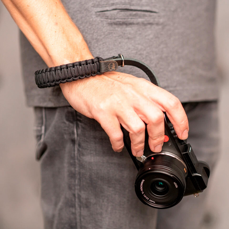 Leica Paracord Hand Strap - Black (18890) - Gofoto.se