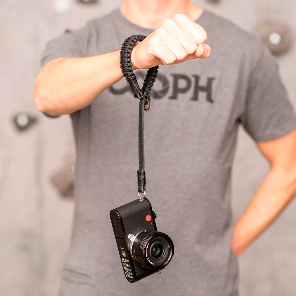 Leica Paracord Hand Strap - Black (18890) - Gofoto.se