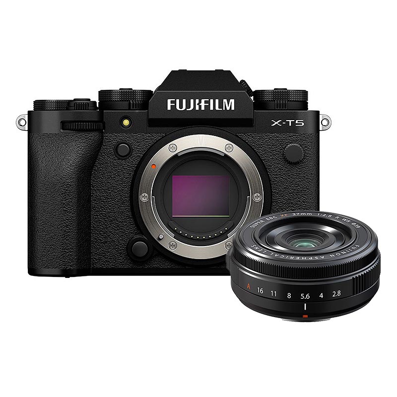 Fujifilm X-T5 + 27/2,8 R WR Svart - Gofoto.se