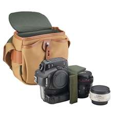 Billingham Hadley Digital Khaki/Tan Canvas