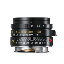Leica M 35/2,0 Summicron ASPH. Svart (11673)
