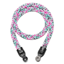 0168007544-cooph-braid-camera-strap-icemintpink-125cm