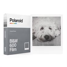 Polaroid B&W Film for 600 White Frame