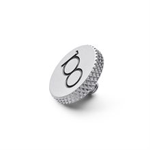 Leica Soft Release Button, Brass, silver chrome, "100 YEARS OF LEICA" (19692)