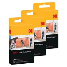 Kodak Zink Paper 2x3 60-pack (3x20)
