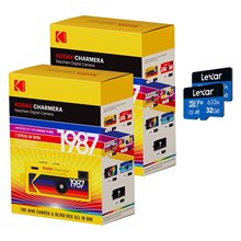 Kodak Charmera Keychain Digital Camera Blind Box 2-pack